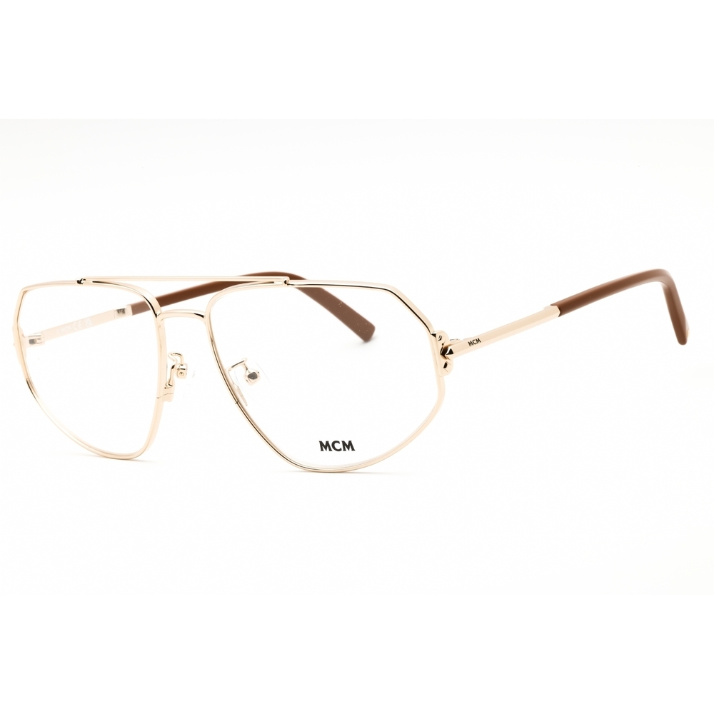 MCM MW5014-H Eyeglasses 32 pale gold metal Oval